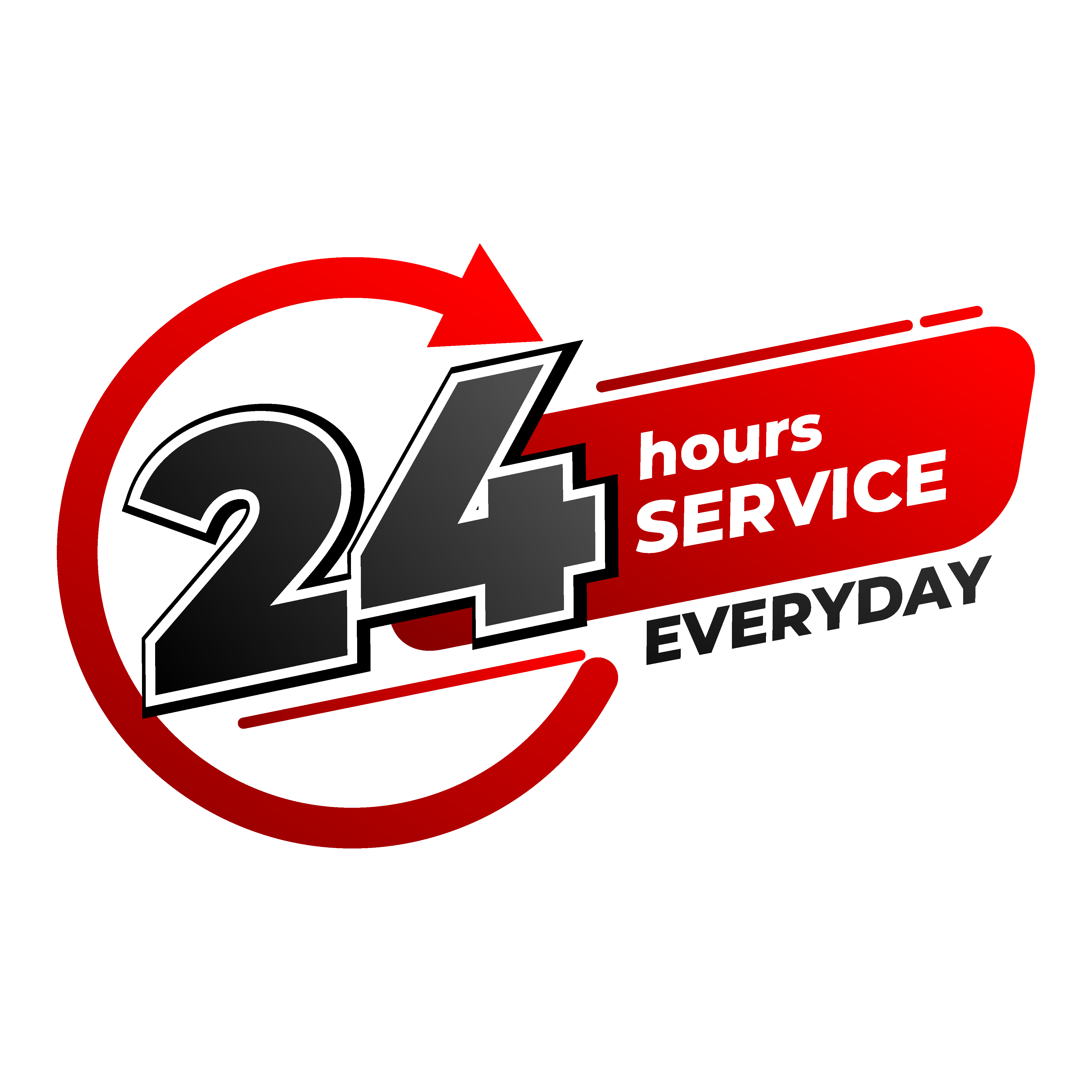 âPngtreeâ24 hour service label design_5501266